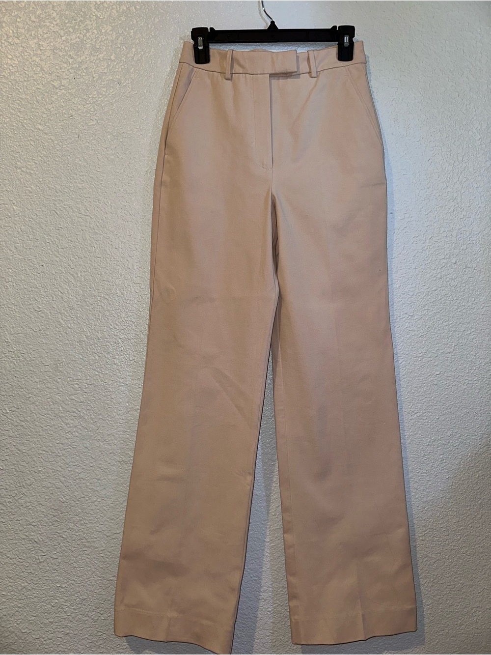 NWT Reiss Beige Grace Wide-Leg High-Rise Trousers